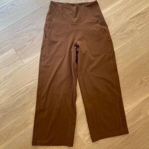 Lululemon wide leg legging